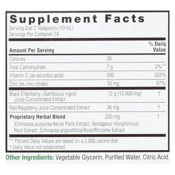 Nature's Answer Sambucus Immune Support