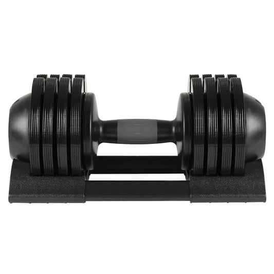 Adjustable Dumbbell, made of Steel and Plastic, weighing 52lb