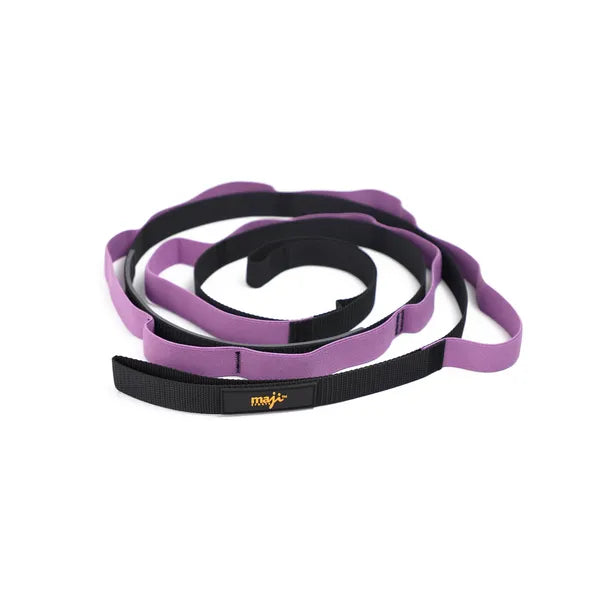 Elastic Straps for Yoga (with 9 loops)