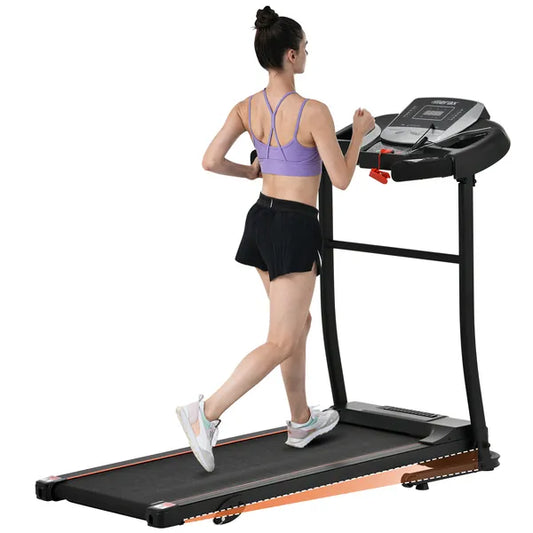 Foldable Home Treadmill with Pulse Sensor