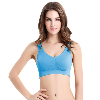 Pack of 3 Seamless Sports Bras for Women