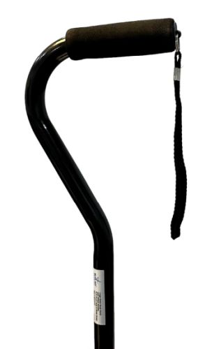 Quad Cane, Large Base, Black by Blue Jay Brand