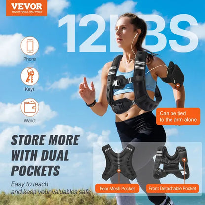VEVOR Weighted Vest, 12lb