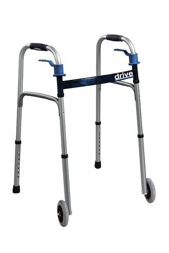 Walker Folding Trigger Release Adult with 5" Wheels (Drive)