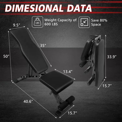 Weight Bench for Full-Body Training
